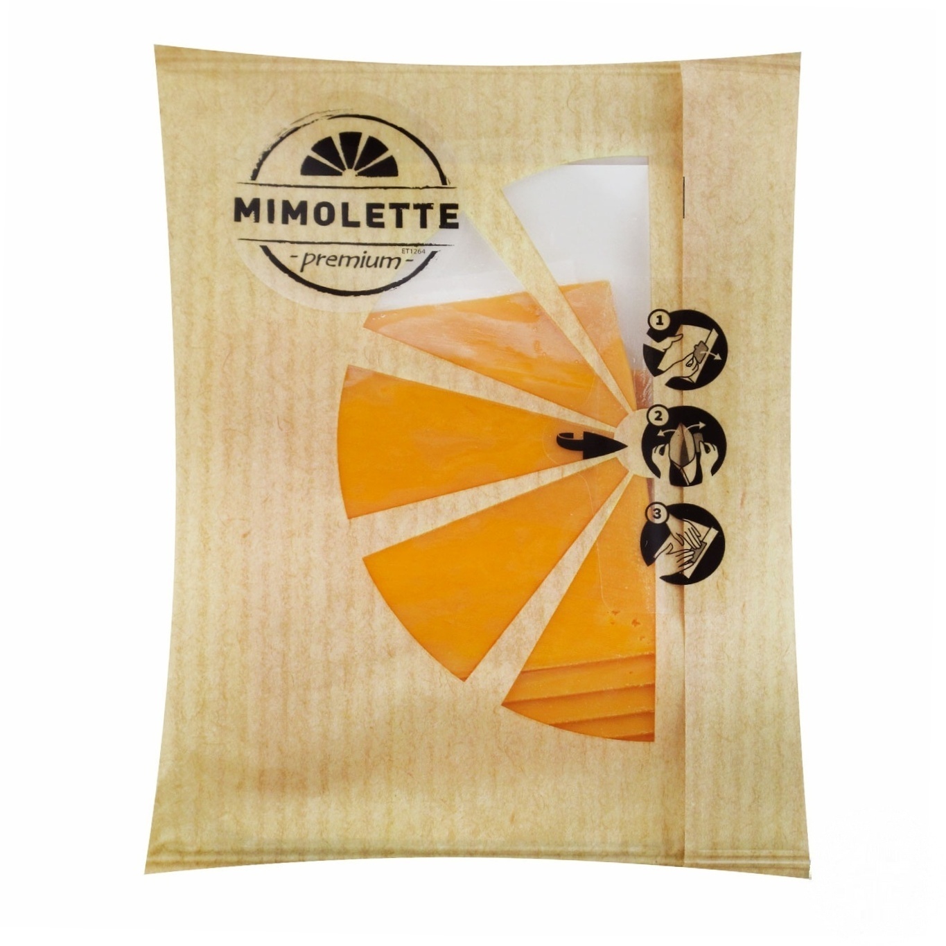 

Сыр Euroser Mimolette резанный 100г