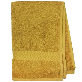 Towel Terry Border 70х140см mustard - buy, prices for - photo 1