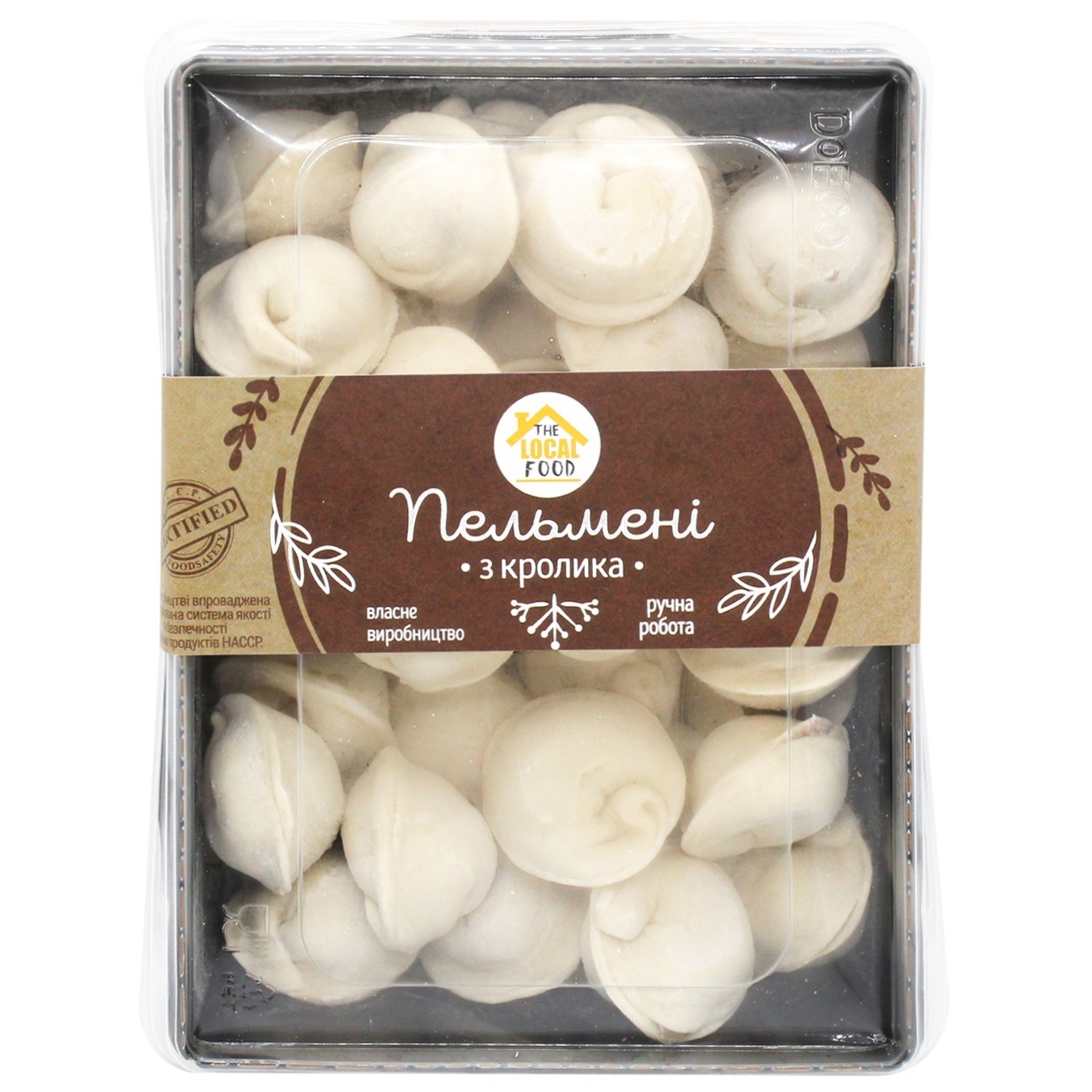 

Пельмени The Local Food из кролика замороженные 400г