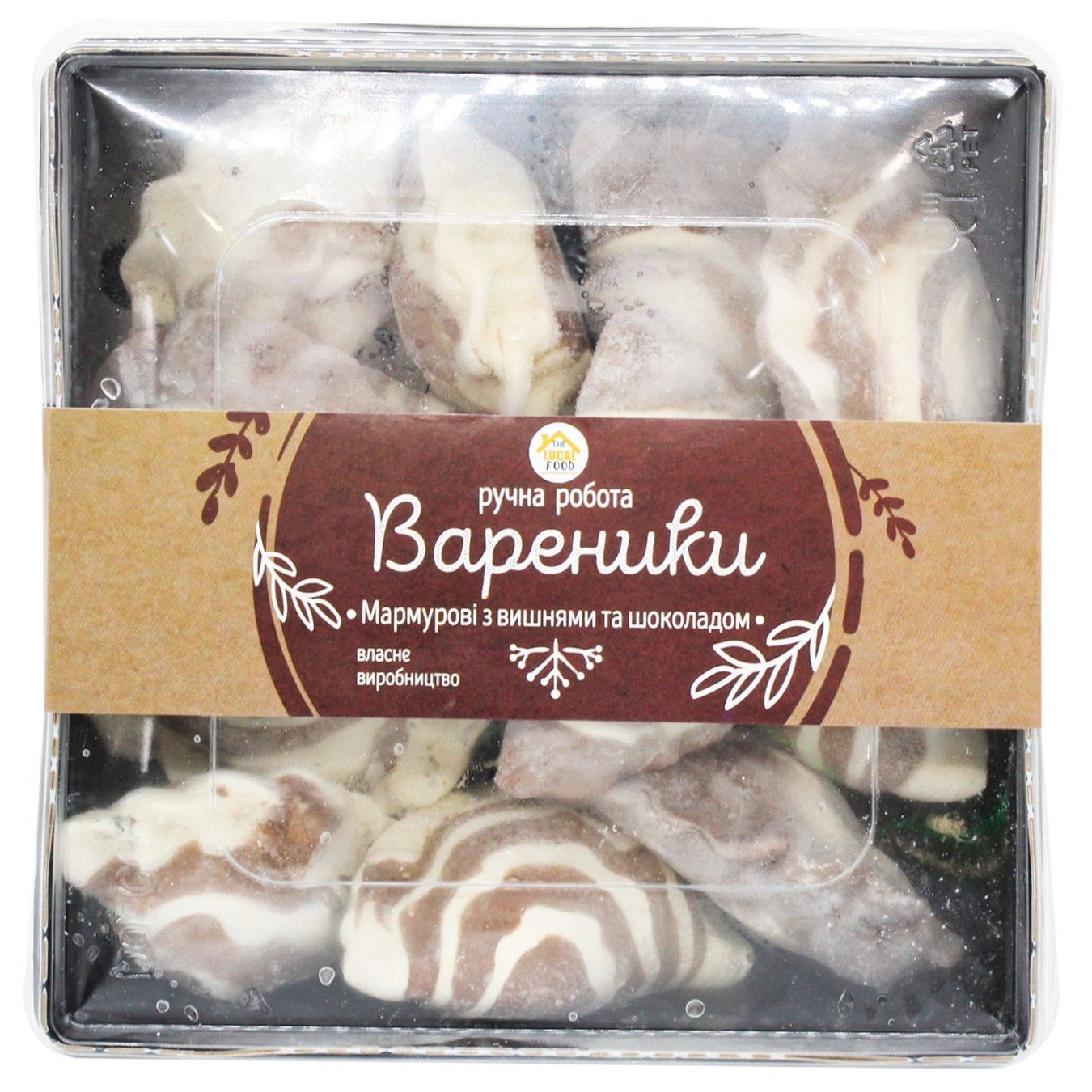 

Вареники The Local Food мраморные с вишней и шоколадом замороженные 500г