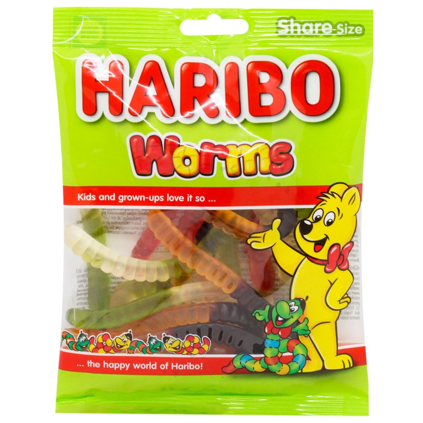 

Конфеты желейные Haribo Worms 150г