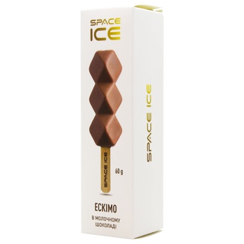 Space Ice Frozen Dessert Eskimo in Milk Chocolate 60g - buy, prices for METRO - photo 1