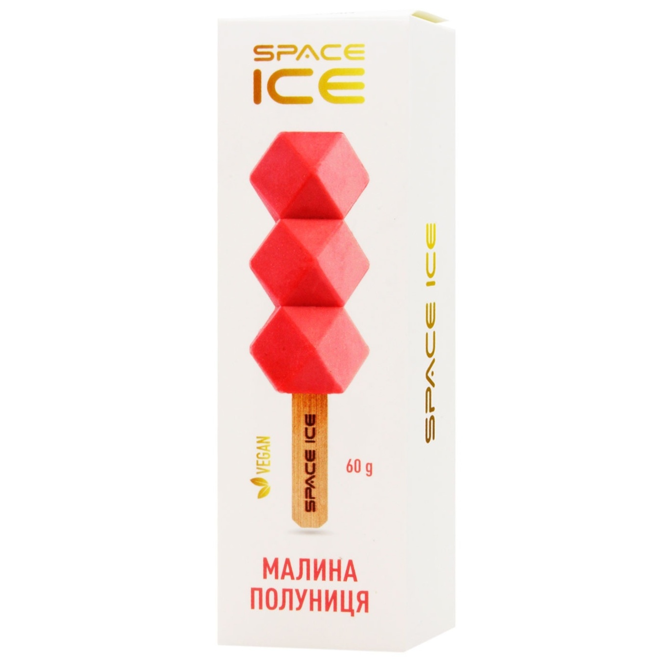

Десерт Space Ice Малина-Клубника замороженный 60г