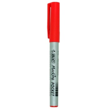 BIC Eco Red Permanent Marker - buy, prices for ULTRAMARKET - photo 1