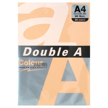 Double A Color Paper A4 25 sheets 5 colors - buy, prices for - photo 5