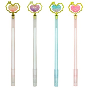 Maxi Heart Magic Ballpoint Gel Pen blue in assortment