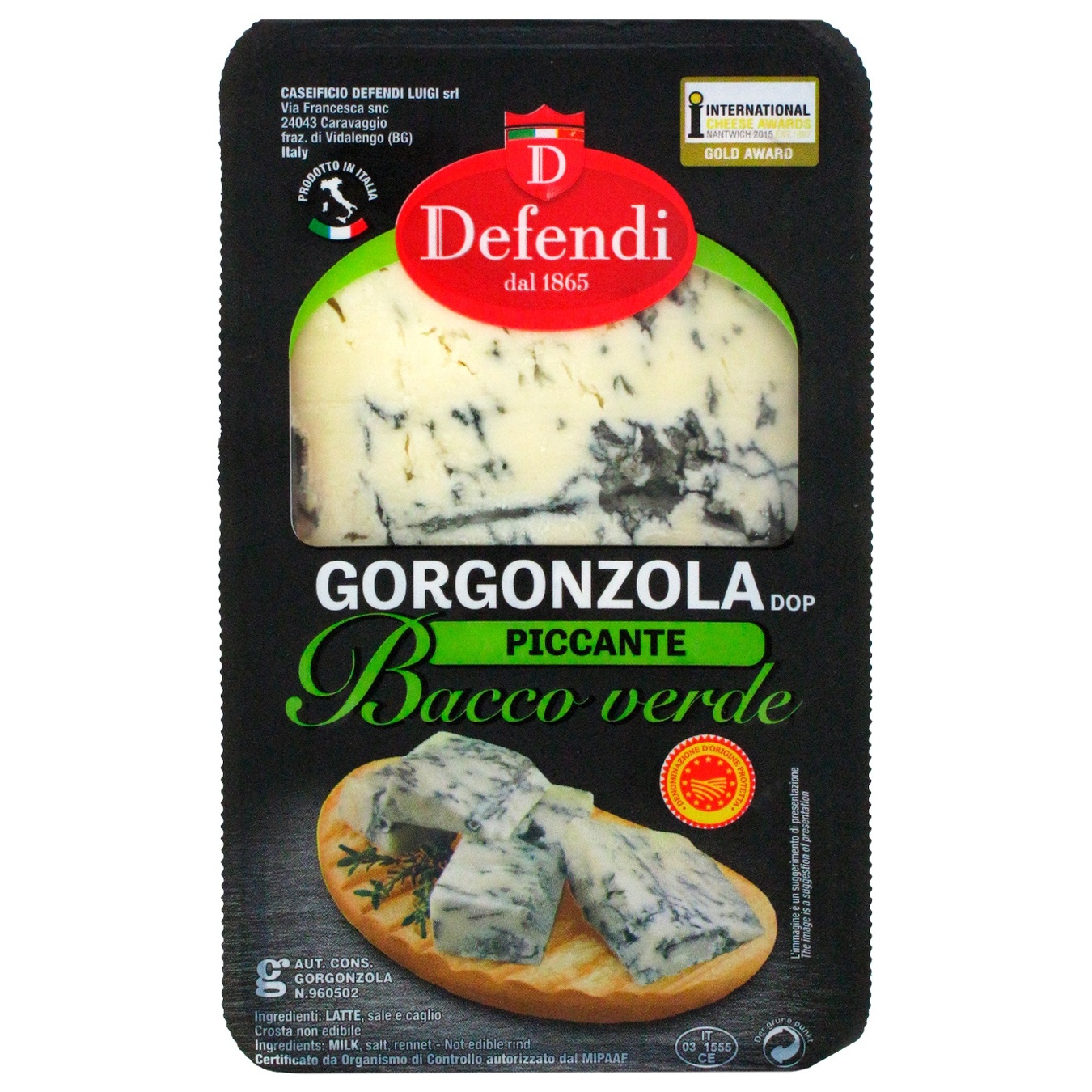 

Сыр Defendi Горгонзола Piccante DOP 48% 150г