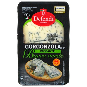 Сыр Defendi Горгонзола Piccante DOP 48% 150г - купить, цены на - фото 2