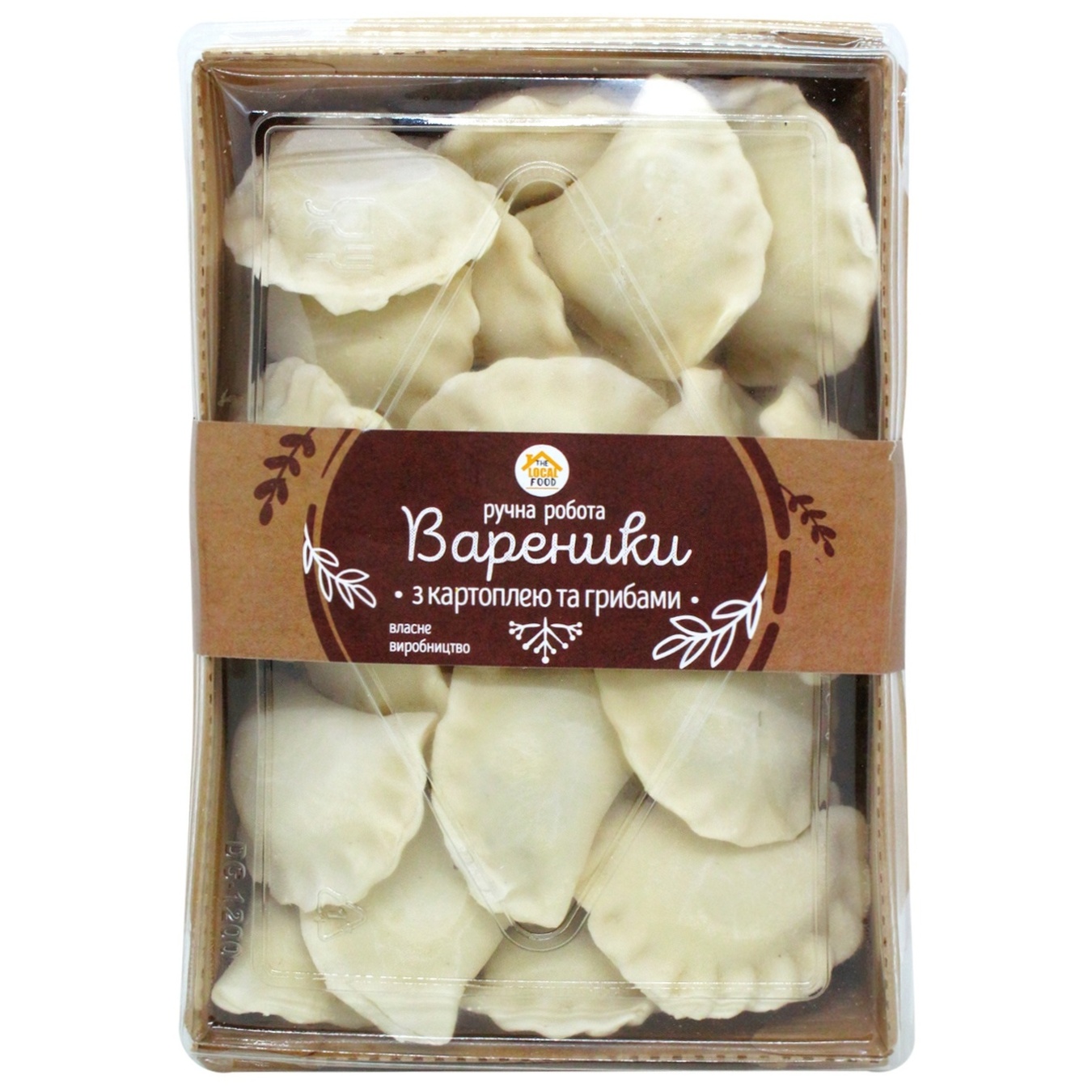 

Вареники The Local Food с грибами и картофелем замороженные 700г