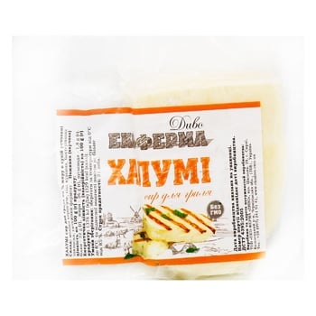 Сир Халлумі Еко-Ферма Диво для грилю 40-50% вакуумна упаковка - купити, ціни на МегаМаркет - фото 1