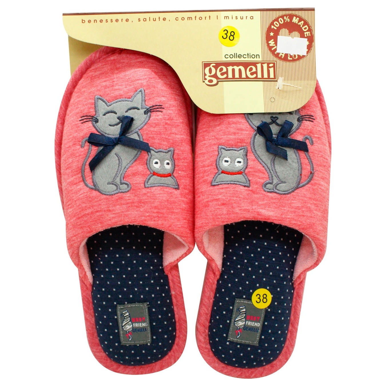 

Обувь домашняя Gemelli Коте 6 женская