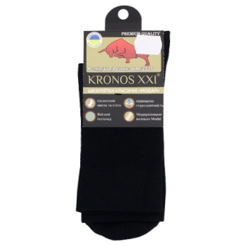 Kronos XXI Modal Socks s.36-41 Black - buy, prices for MegaMarket - photo 1