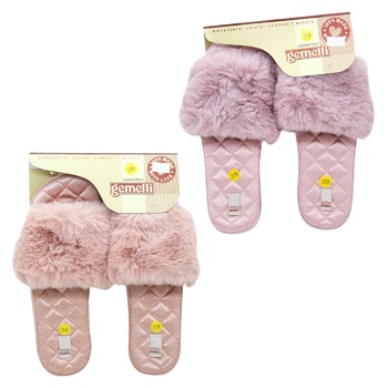 Gemelli Gloria Women's Slippers in Assortment - buy, prices for - photo 1