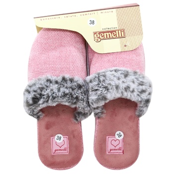 Тапочки Gemelli Тери женские в ассортименте - купить, цены на ULTRAMARKET - фото 2