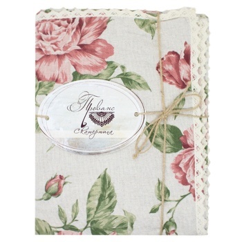 Provence Large Pink Rose Tablecloth 120х140cm - buy, prices for - photo 1