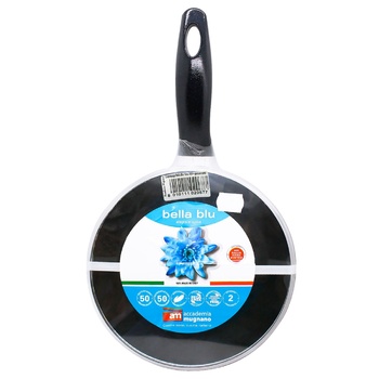 Accademia Mugnano Bella Blu Frying Pan with Lid 16cm - buy, prices for MegaMarket - photo 2