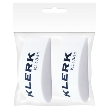 Klerk Eraser 21x15x50mm 2pcs - buy, prices for ULTRAMARKET - photo 1