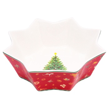 Lefard Christmas Delight Salad Bowl 23cm - buy, prices for MegaMarket - photo 1