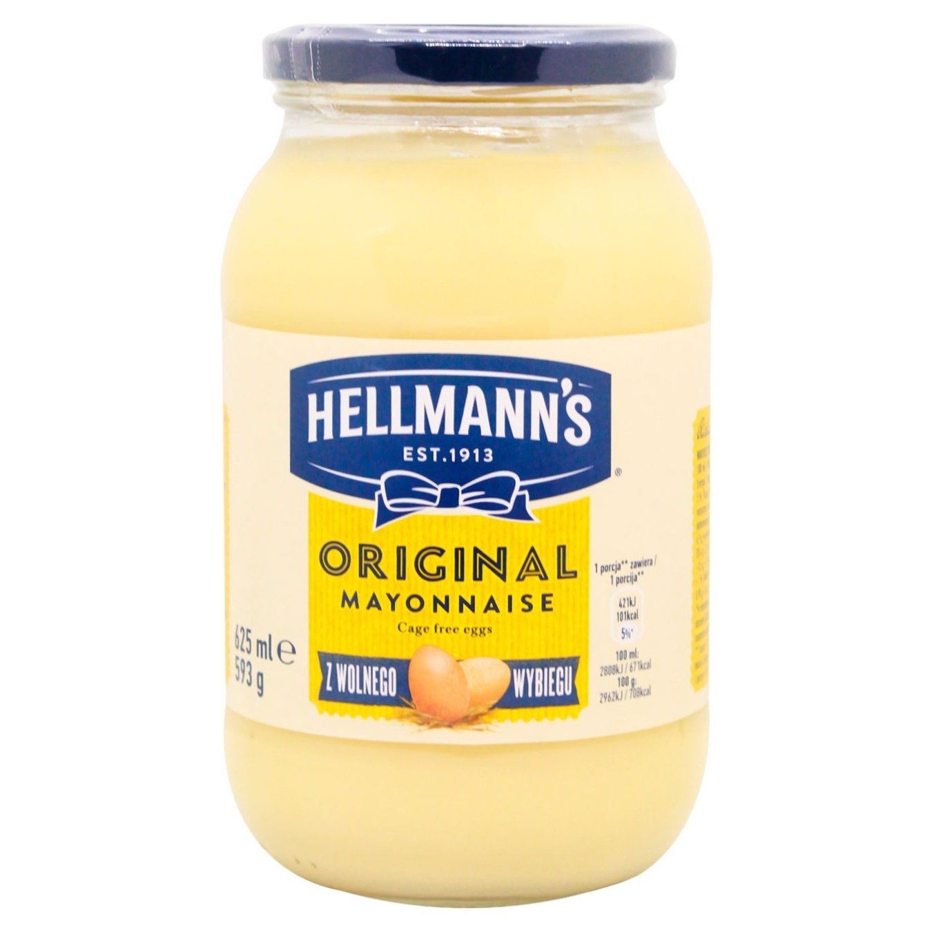 

Майонез Hellmann`s Original 77% 625мл