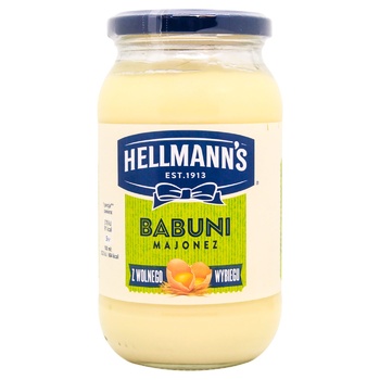 Майонез Hellmann's Babuni 65% 405мл - купити, ціни на NOVUS - фото 2