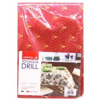 Gemitex Tablecloth Drill 140х180cm - buy, prices for MegaMarket - photo 1