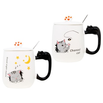 Ceramic Cup Cat-Paw 380ml - buy, prices for - photo 1