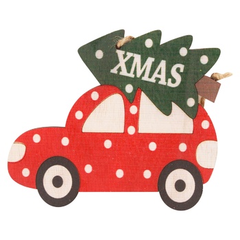 Прикраса Столяр Машина 6014-76 9.5х13см - купити, ціни на МегаМаркет - фото 1