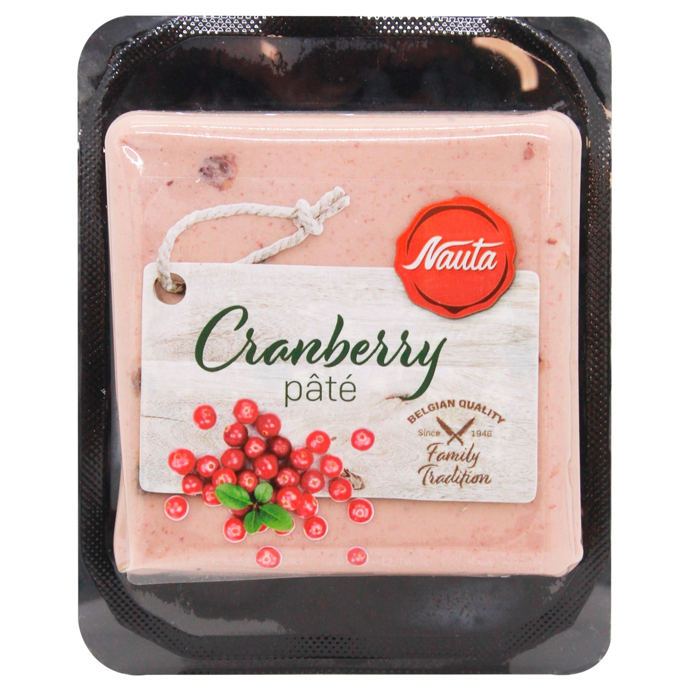 

Паштет из свинины Nauta с клюквой 80г
