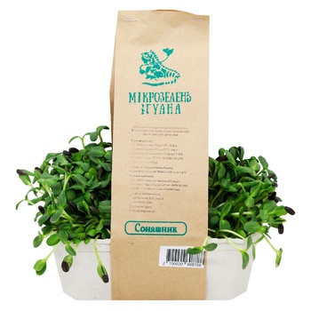 Iguana Eco Pack Microgreen Sunflower - buy, prices for MegaMarket - photo 1