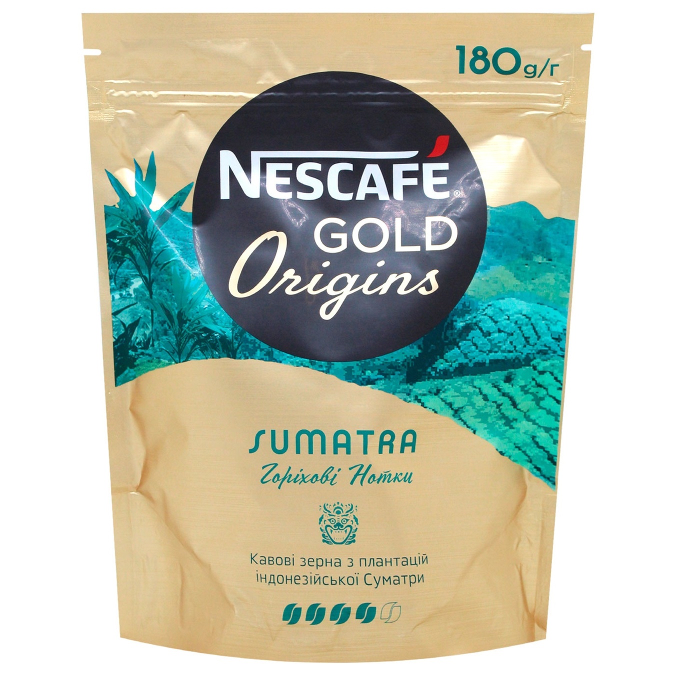 

Кофе Nescafe Gold Sumatra растворимый 180г