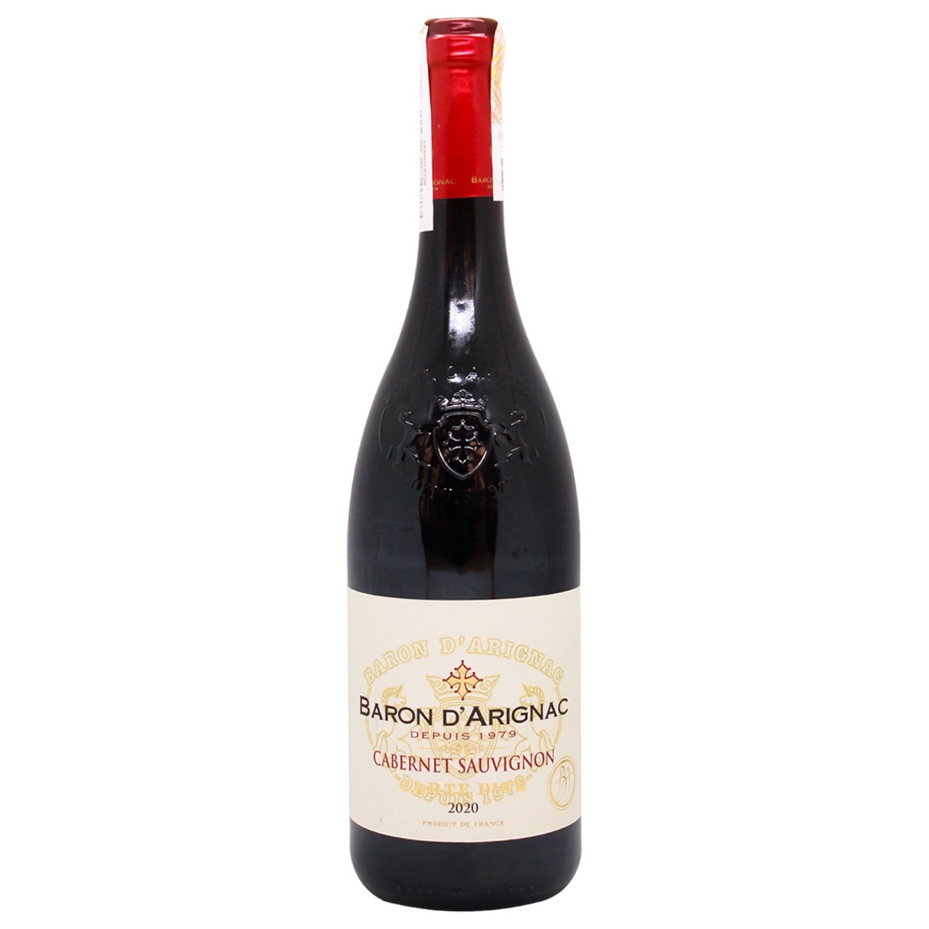 

Вино Baron d'Arignac Каберне Совиньон красное сухое 13% 0,75л
