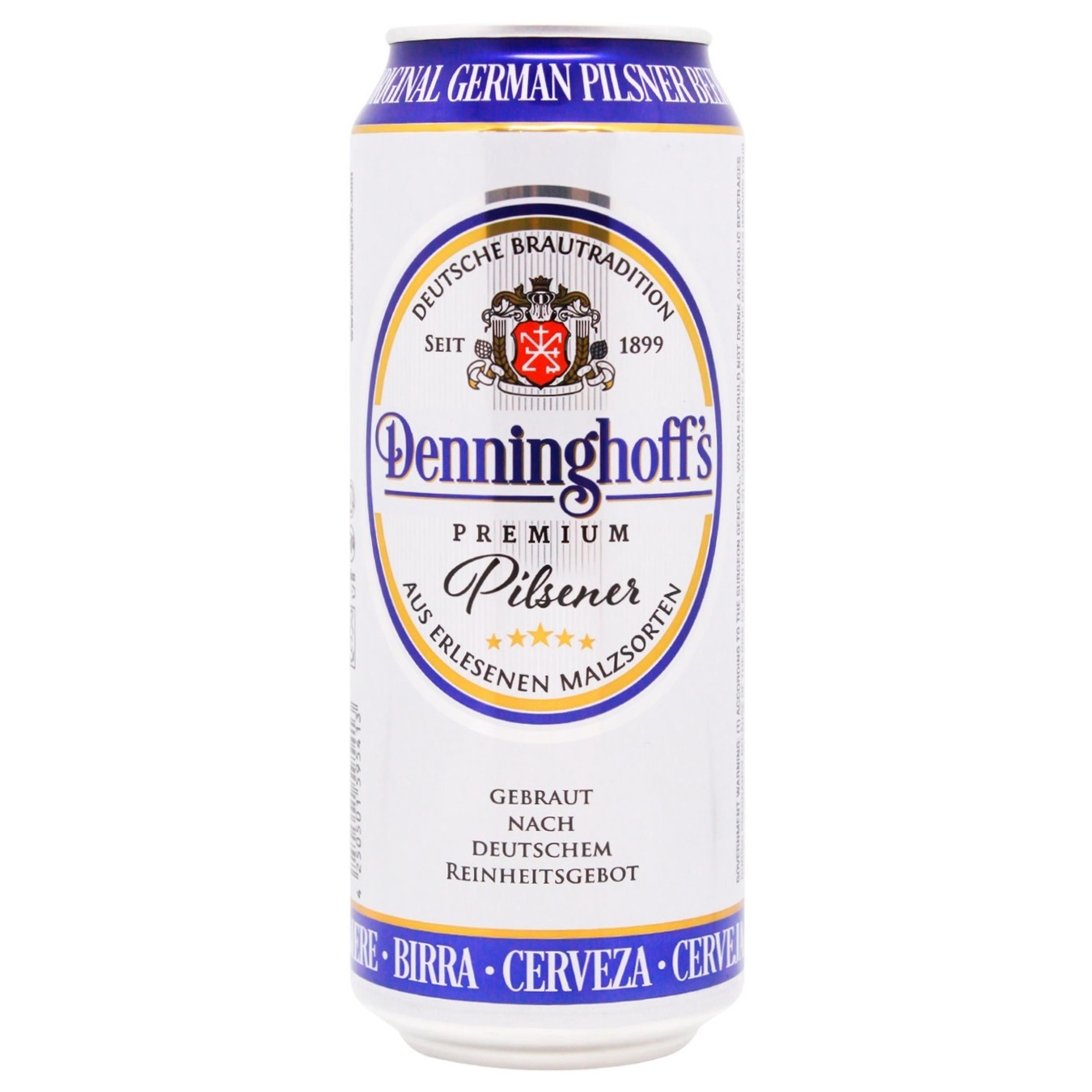 

Пиво Denninghoff's Pilsner светлое 4,9% 0,5л