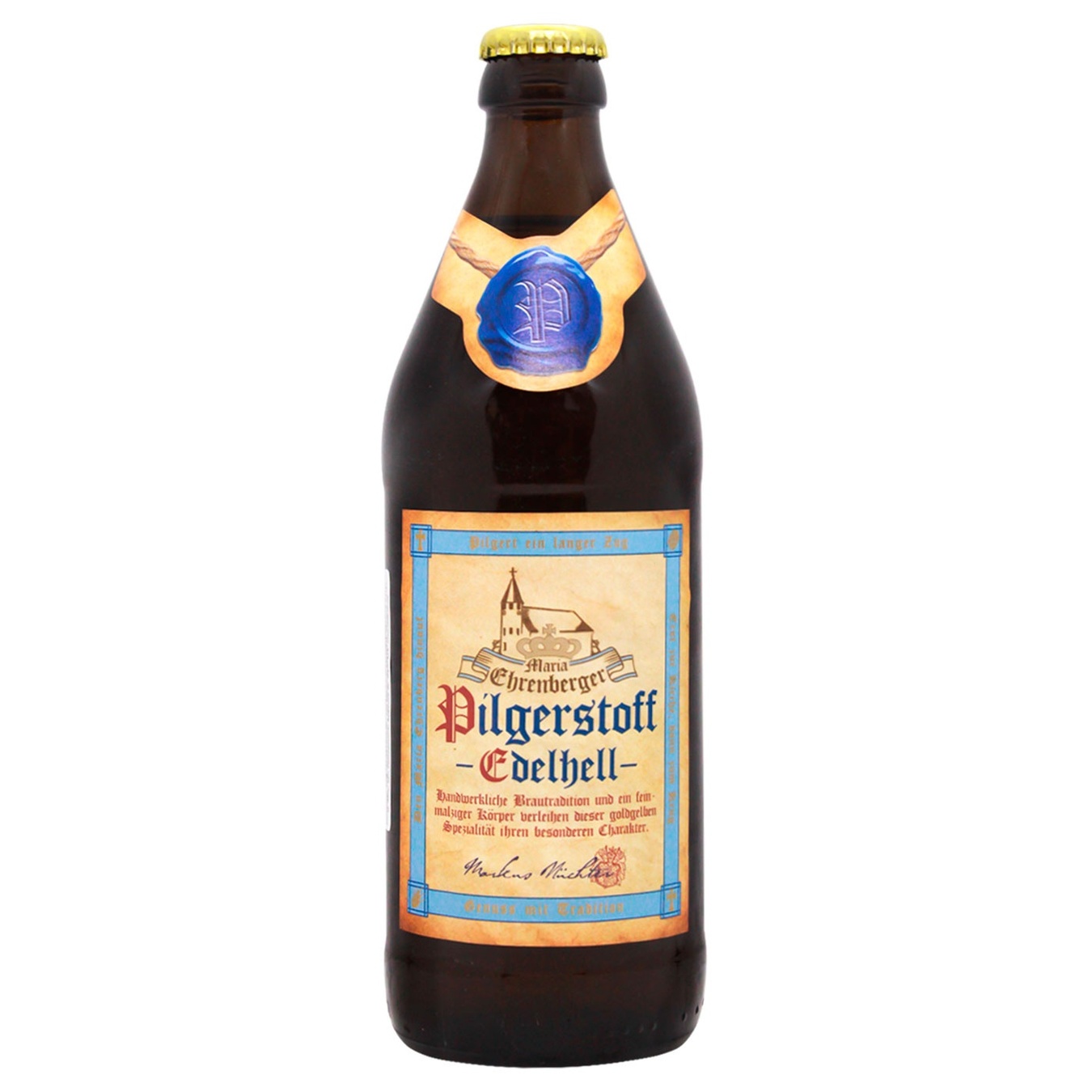 

Пиво Will-Brau Pilgerstoff Edelhell светлое 5,1% 0,5л