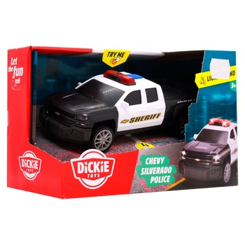 Игрушка Dickie Toys Авто полицейский Чеви Сильверадо 15см - купить, цены на МегаМаркет - фото 2