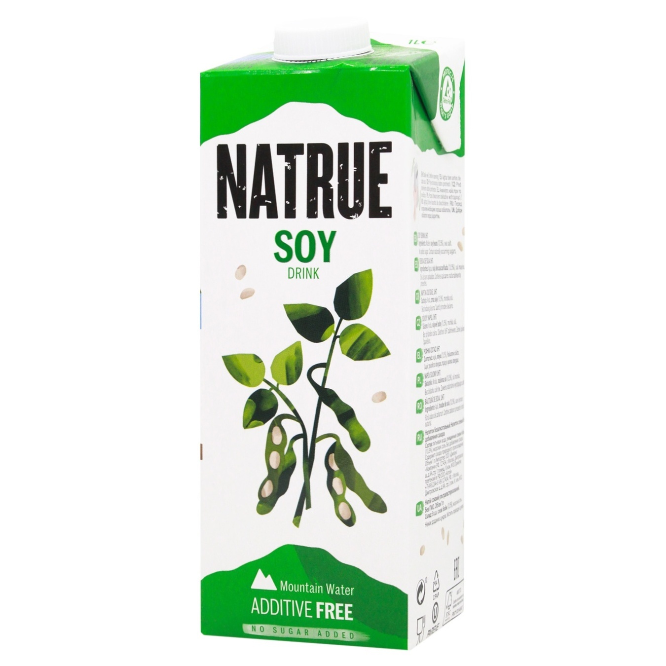 

Напиток соевый Natrue Soy обогащенный кальцием 3% 1л
