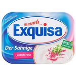 Сир Exquisa вершковий без лактози 70% 175г