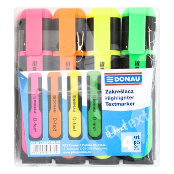 Donau Markers 4pcs - buy, prices for ULTRAMARKET - photo 1