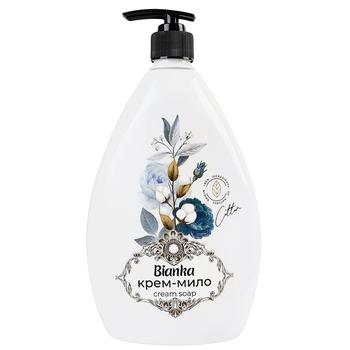 Крем-мило Bianka Бавовна 900мл - купити, ціни на Таврія В - фото 1