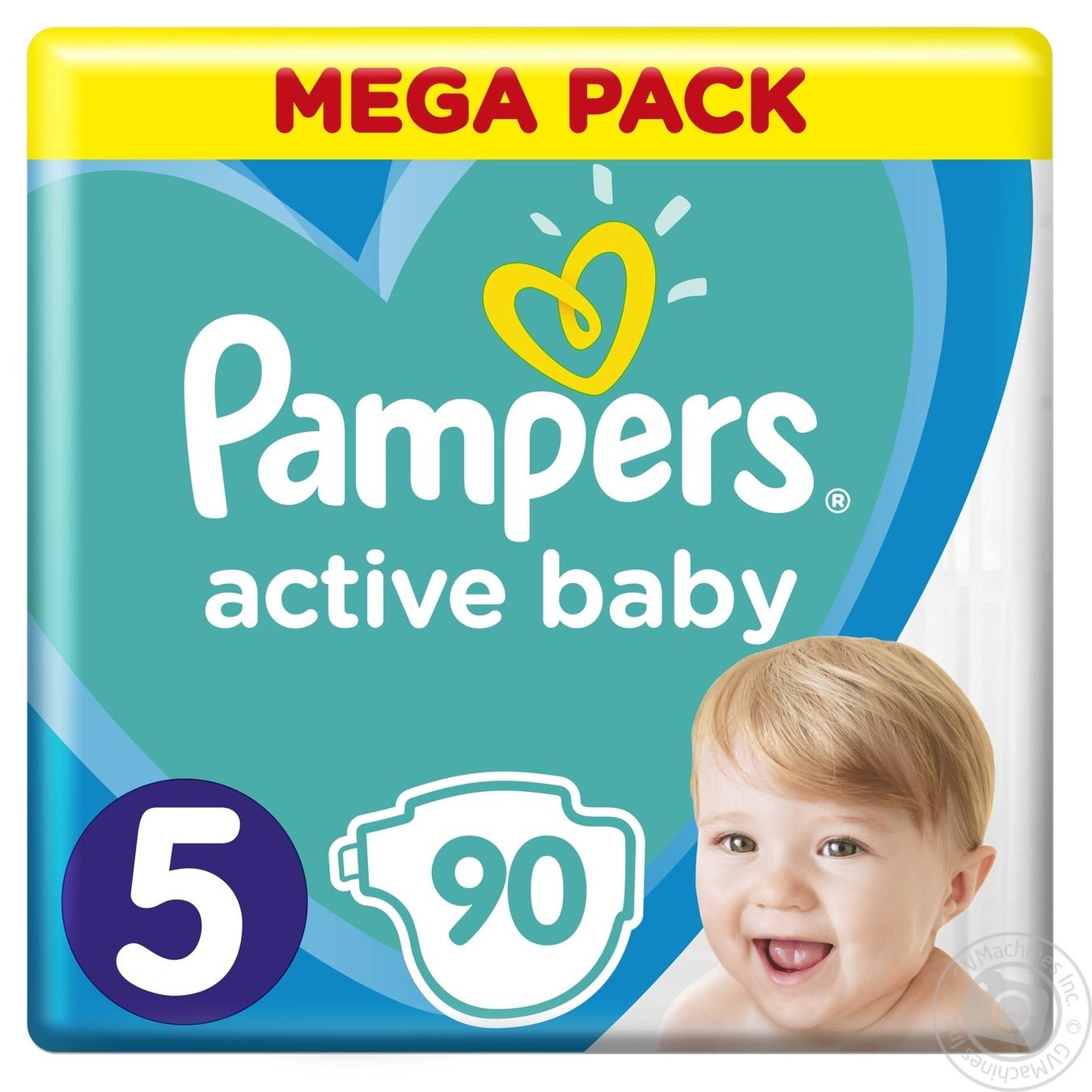 

Подгузники Pampers Active Baby 5 (11-16 кг) 90шт