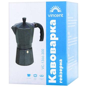 Vincent 3-Cup Aluminum Geyser Coffee Maker - buy, prices for METRO - photo 5