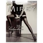 Mirey Seduction 20Den Women's Stockings s.1/2 Bianco