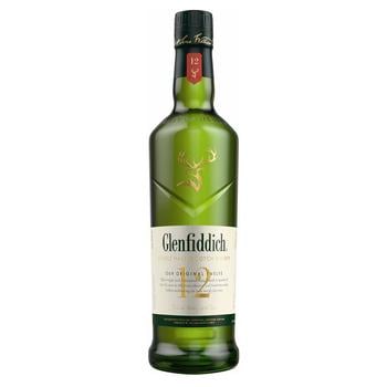 Виски Glenfiddich 12 лет 40% 0,5л - купить, цены на МегаМаркет - фото 1