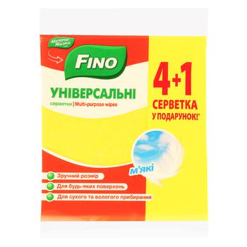 Серветки кухонні Fino універсальні 5шт - купити, ціни на Auchan - фото 2