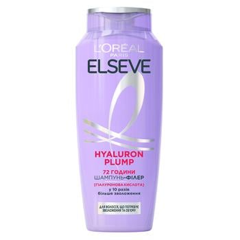 L'Oreal Paris Elseve Hyaluron Plump Shampoo-Filler for Hair Requiring Moisture and Volume 400ml - buy, prices for COSMOS - photo 1