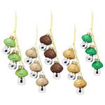 Decoris Mushroom Christmas Tree Decoration 3х4cm in assortment