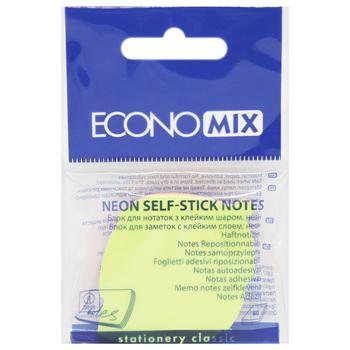 Economix Neon Mix Sticky Note Block 45*50mm 80pcs - buy, prices for NOVUS - photo 1