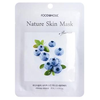 Foodaholic Fabric Face Mask with Blueberry Extract 23ml