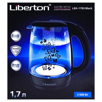 Liberton Black Kettle lek-1703 - buy, prices for - photo 4