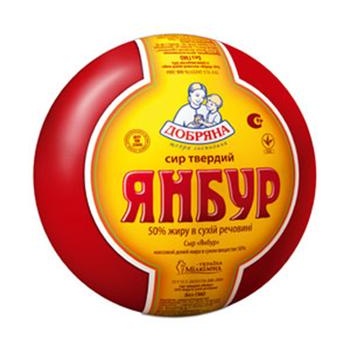 Сыр Добряна Янбур 50% - купить, цены на - фото 1