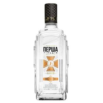 Горілка Перша Гільдія Верховна Преміум 40% 0,7л - купити, ціни на NOVUS - фото 1